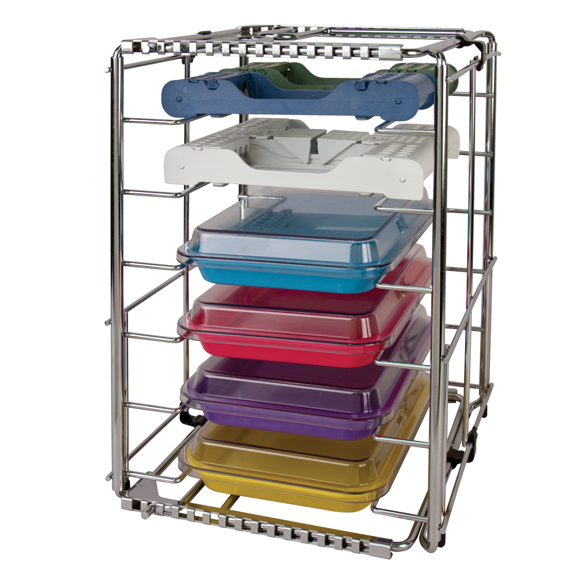 Zirc 6 Place Tray Rack – American Dental Accessories, Inc.