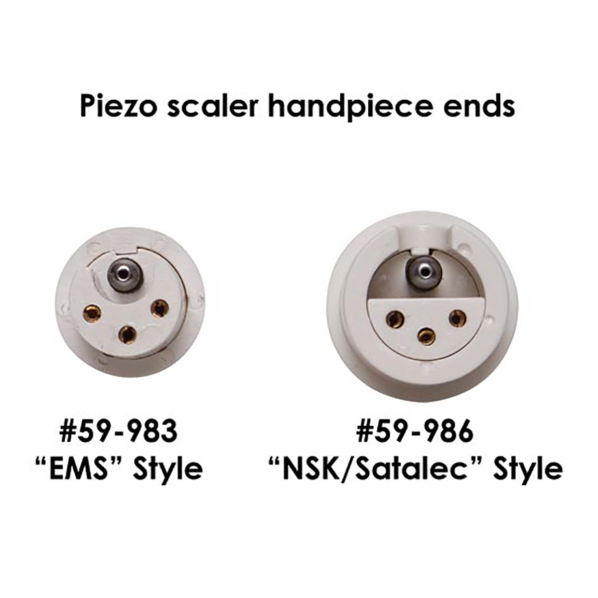 Piezo Scaler Handpiece Connections