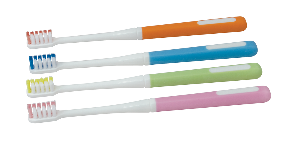 Orthodontic "A" Shaped Toothbrushes (Pkg. 12)