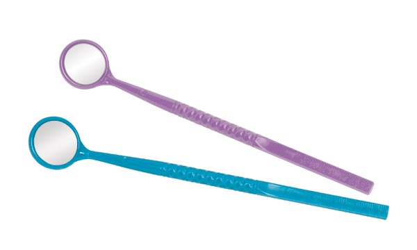 Disposable Mirrors With Ruler Handle