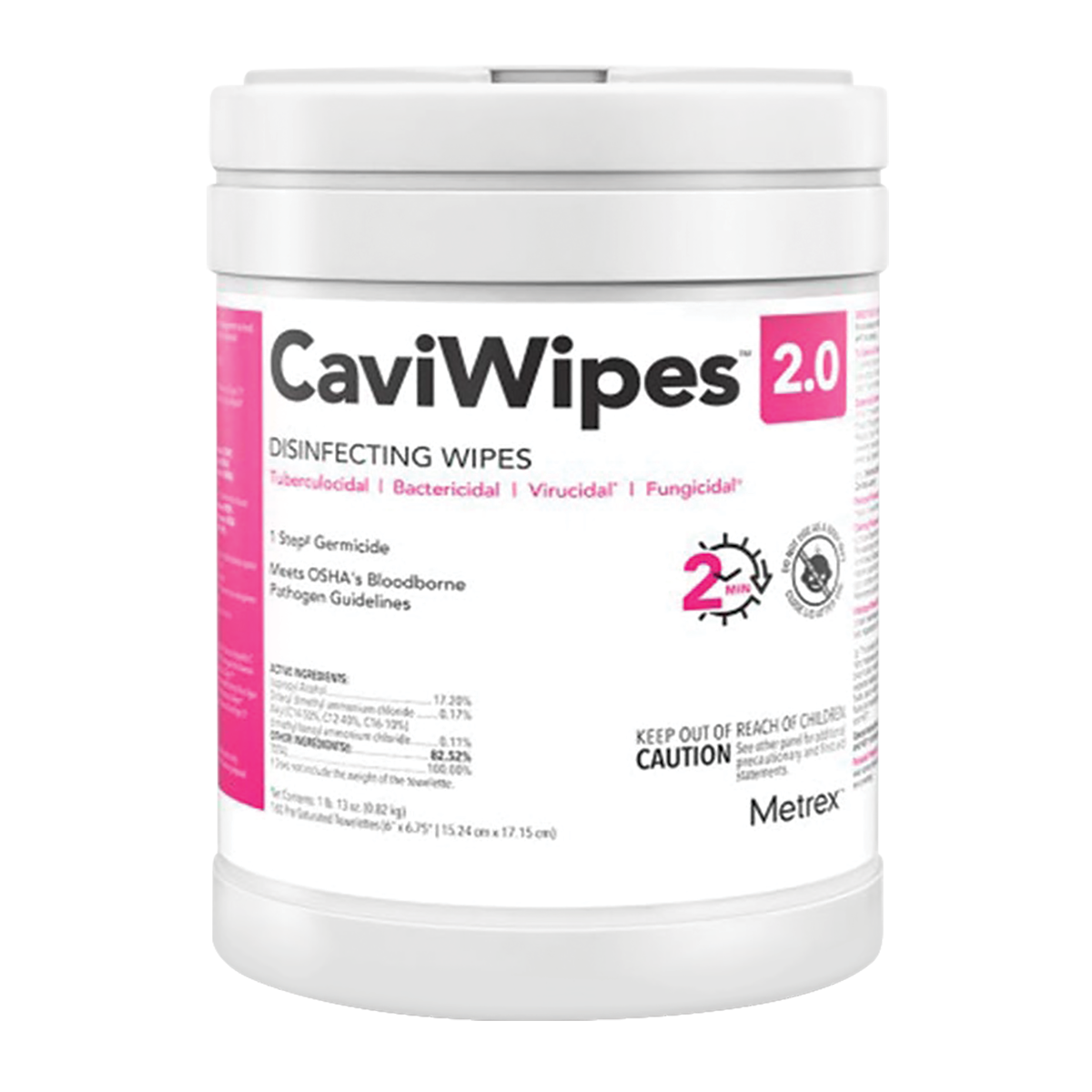 CaviWipes 2.0 Disinfectant Wipes