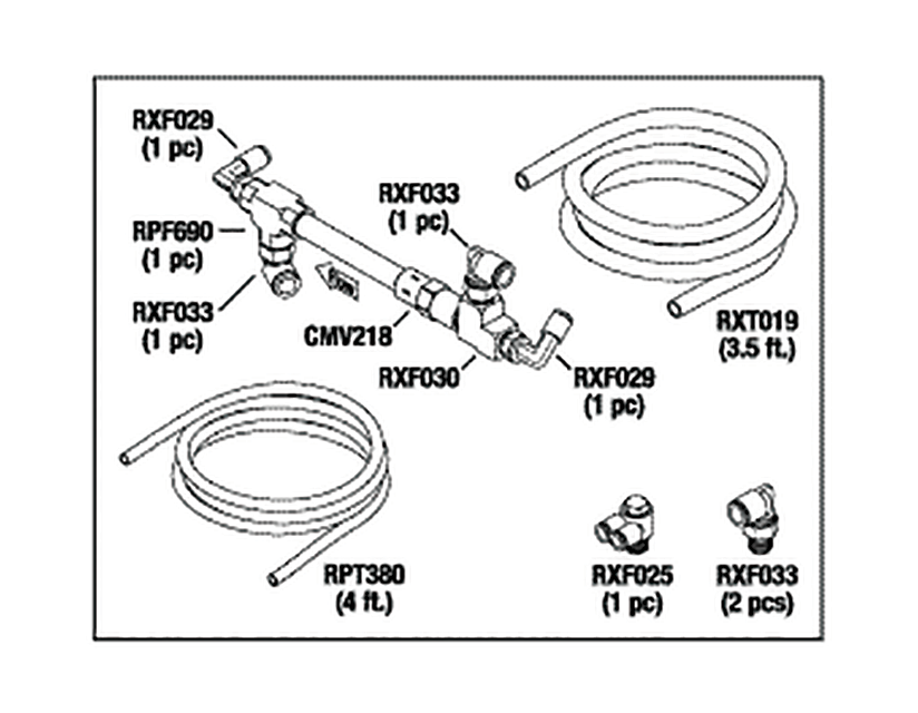 Check Valve Upgrade Kit (Air Techniques)