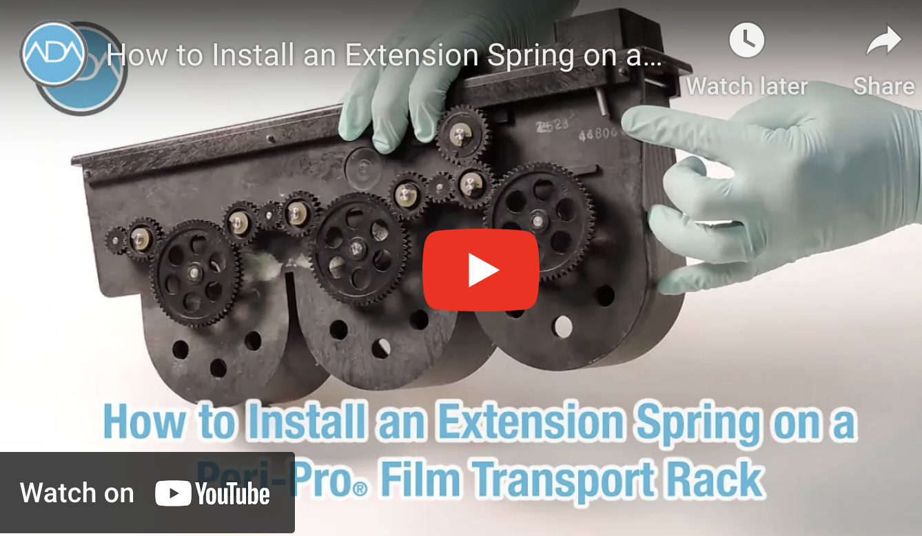 Practice Tips #87: How to Install an Extension Spring on a Peri-Pro Transport Rack