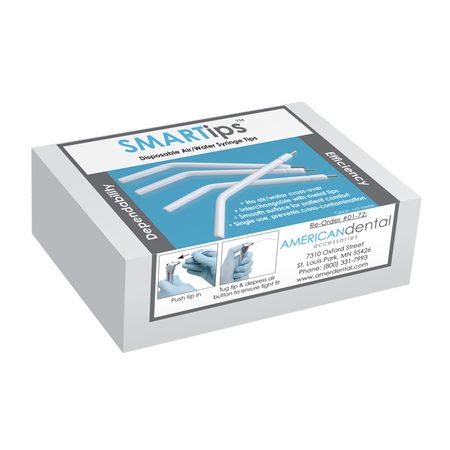 Box for the Disposable Air/Water Syringe SMARTips