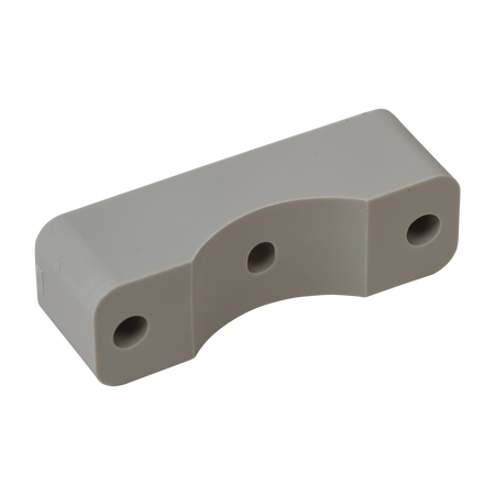 Rounded Holder Bracket - Single (Plastic)