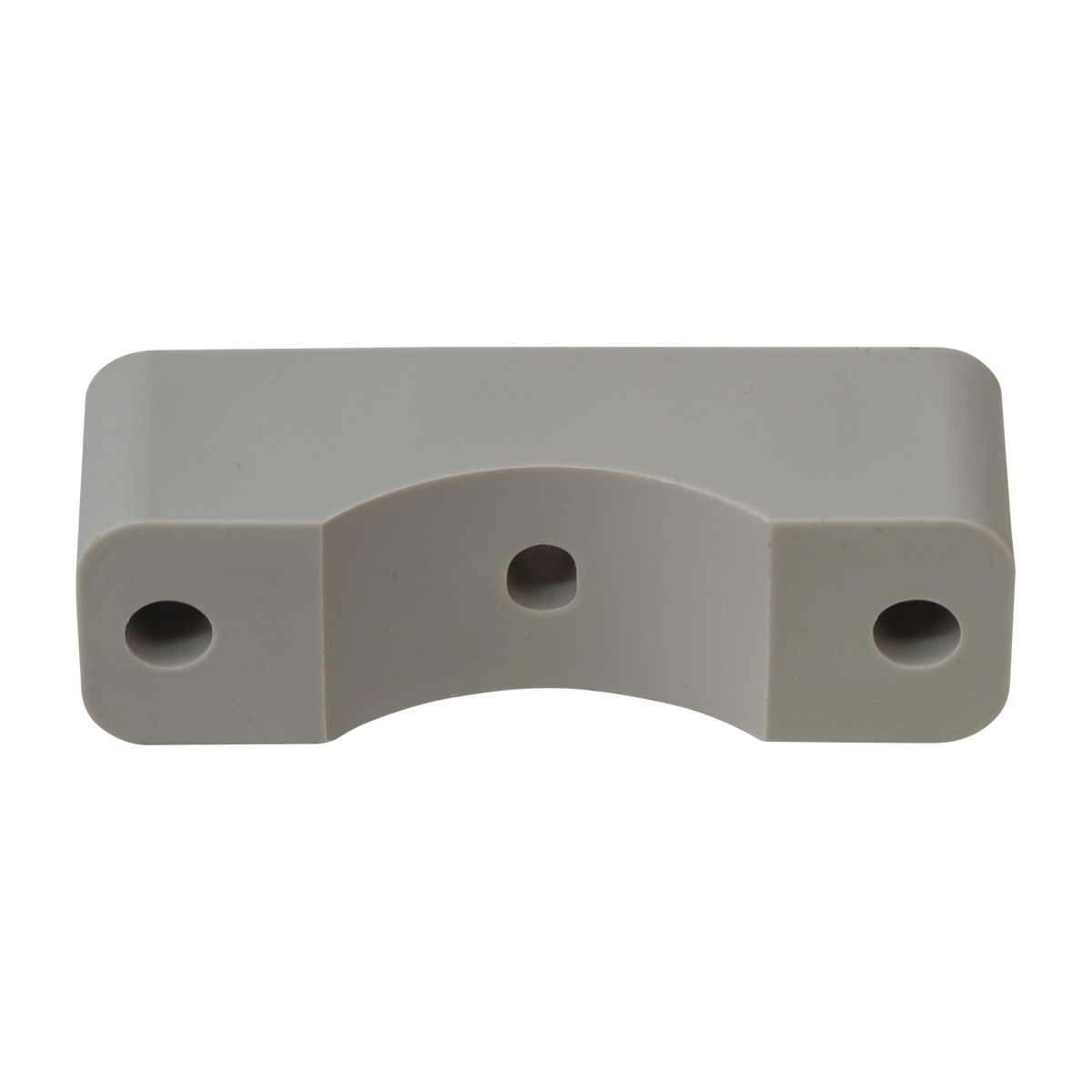 Rounded Holder Bracket - Single (Plastic)