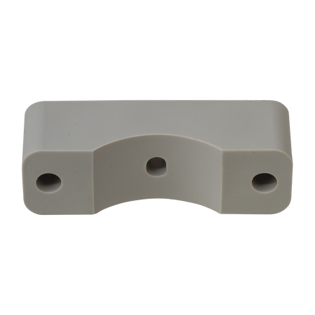 Rounded Holder Bracket - Single (Plastic)