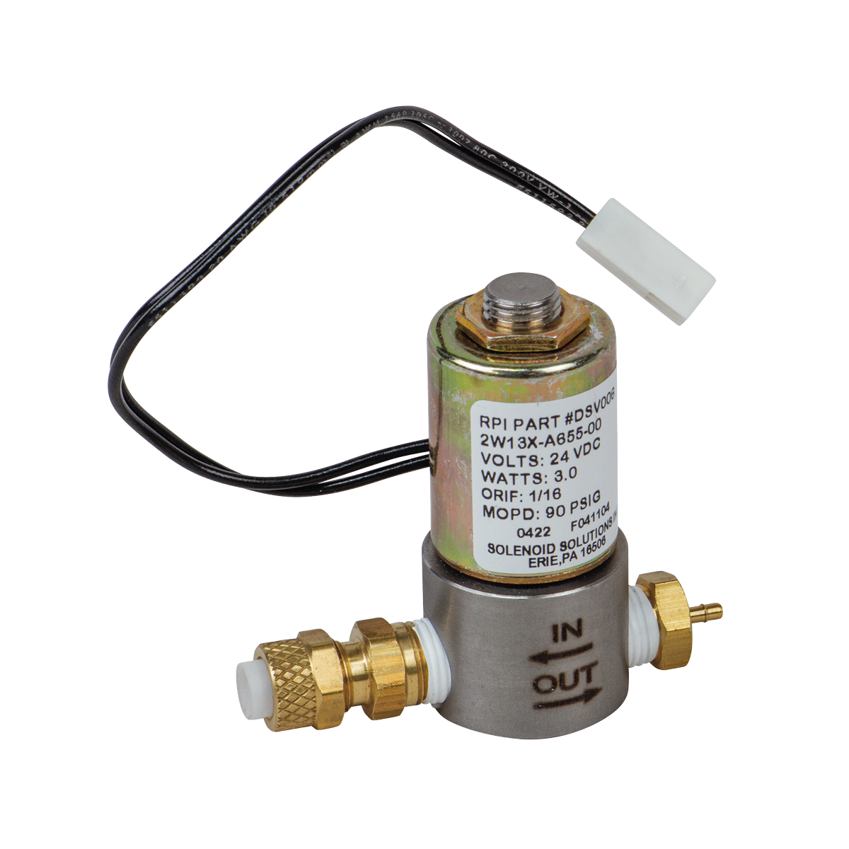 Water Solenoid for SPS Cavitron Scaler