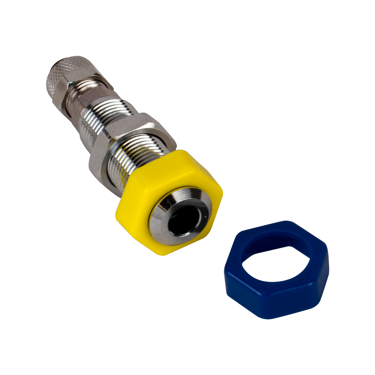 Tracer Washer Shown on a Quick Disconnect