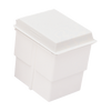 Storage Bin With White Top