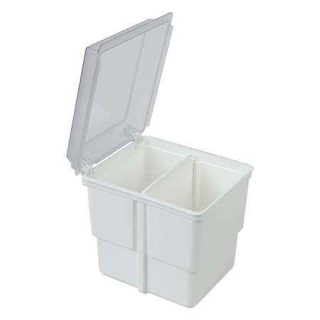 Storage Bin With Clear Top