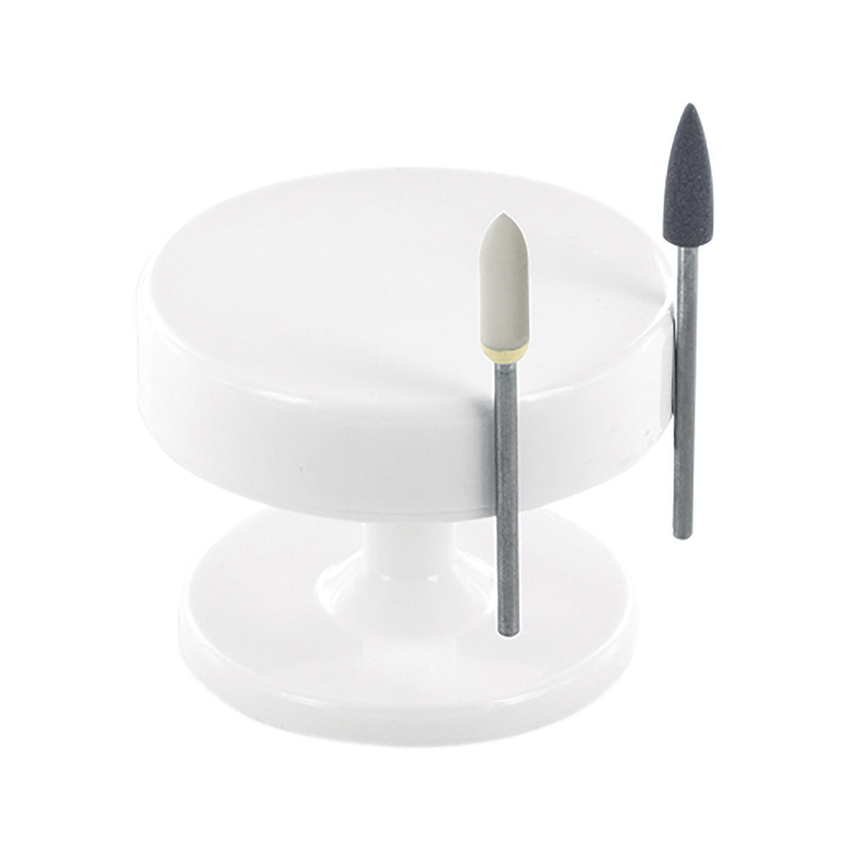 White Magnetic Bur Stand