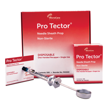 Pro Tector Disposable Needle Sheath Props
