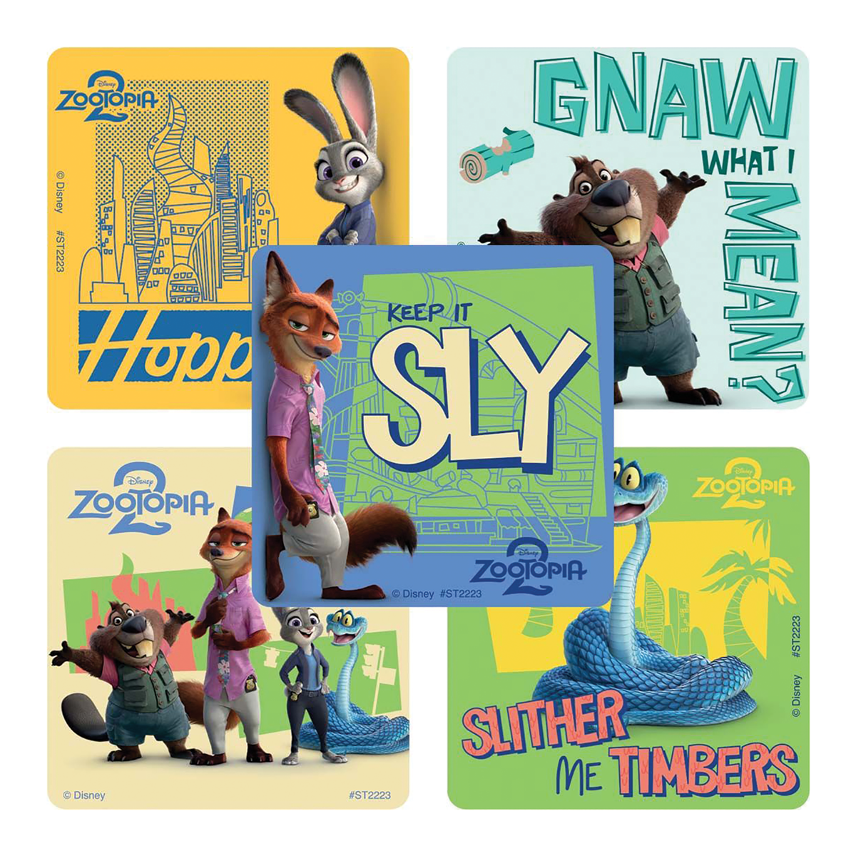 Zootopia 2 Stickers