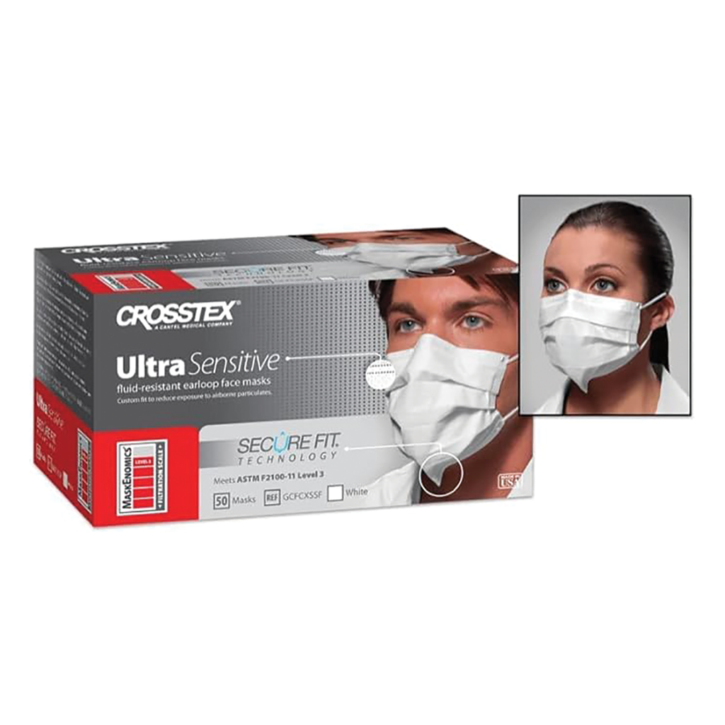 Ultra Sensitive Secure Fit Face Masks