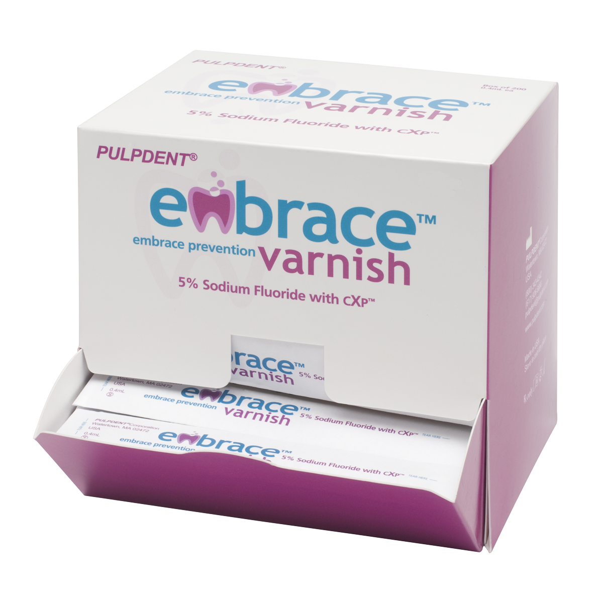 Embrace Sodium Fluoride Varnish (Pkg. 100)