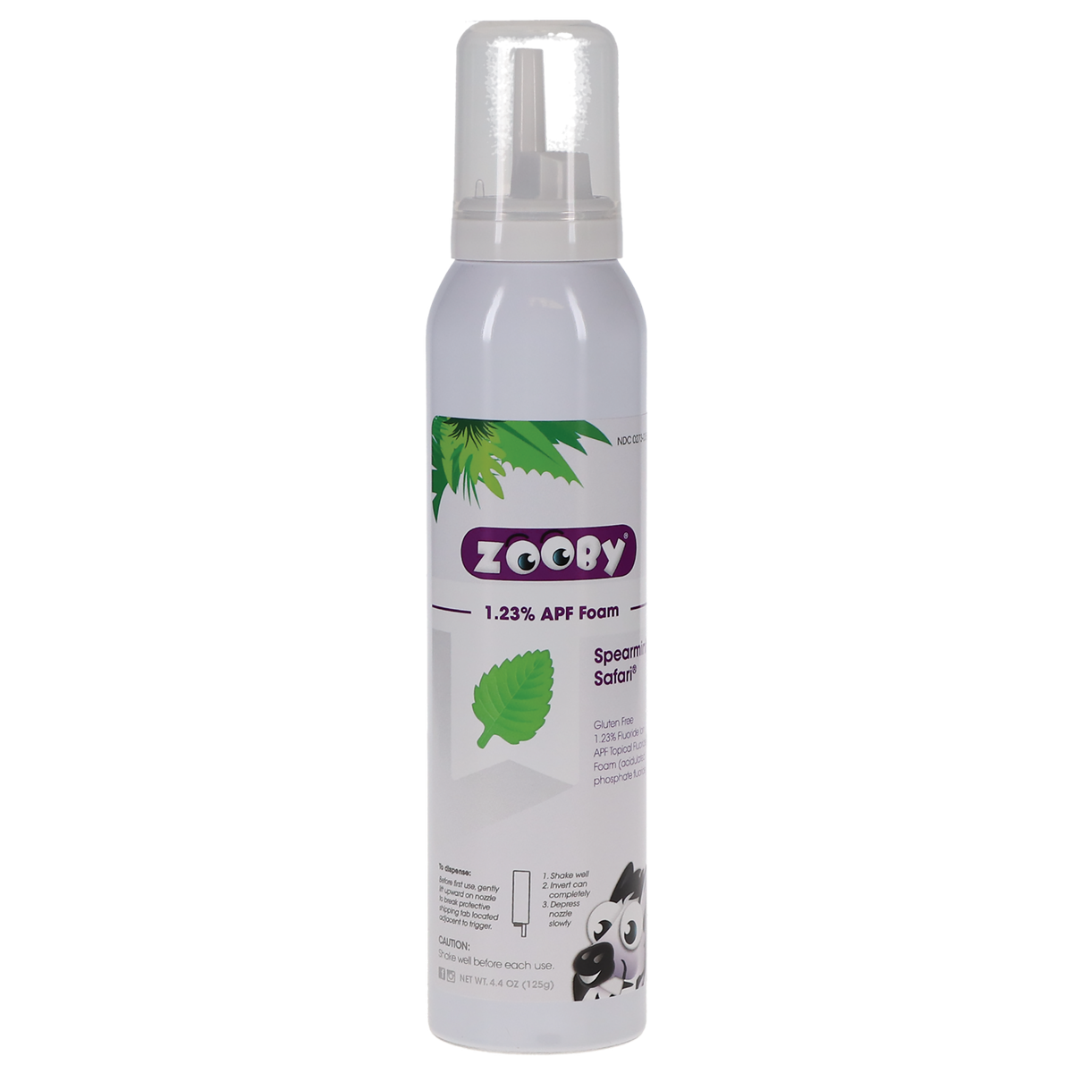 Zooby APF Fluoride Foam | Pediatric Dental Prevention Gel