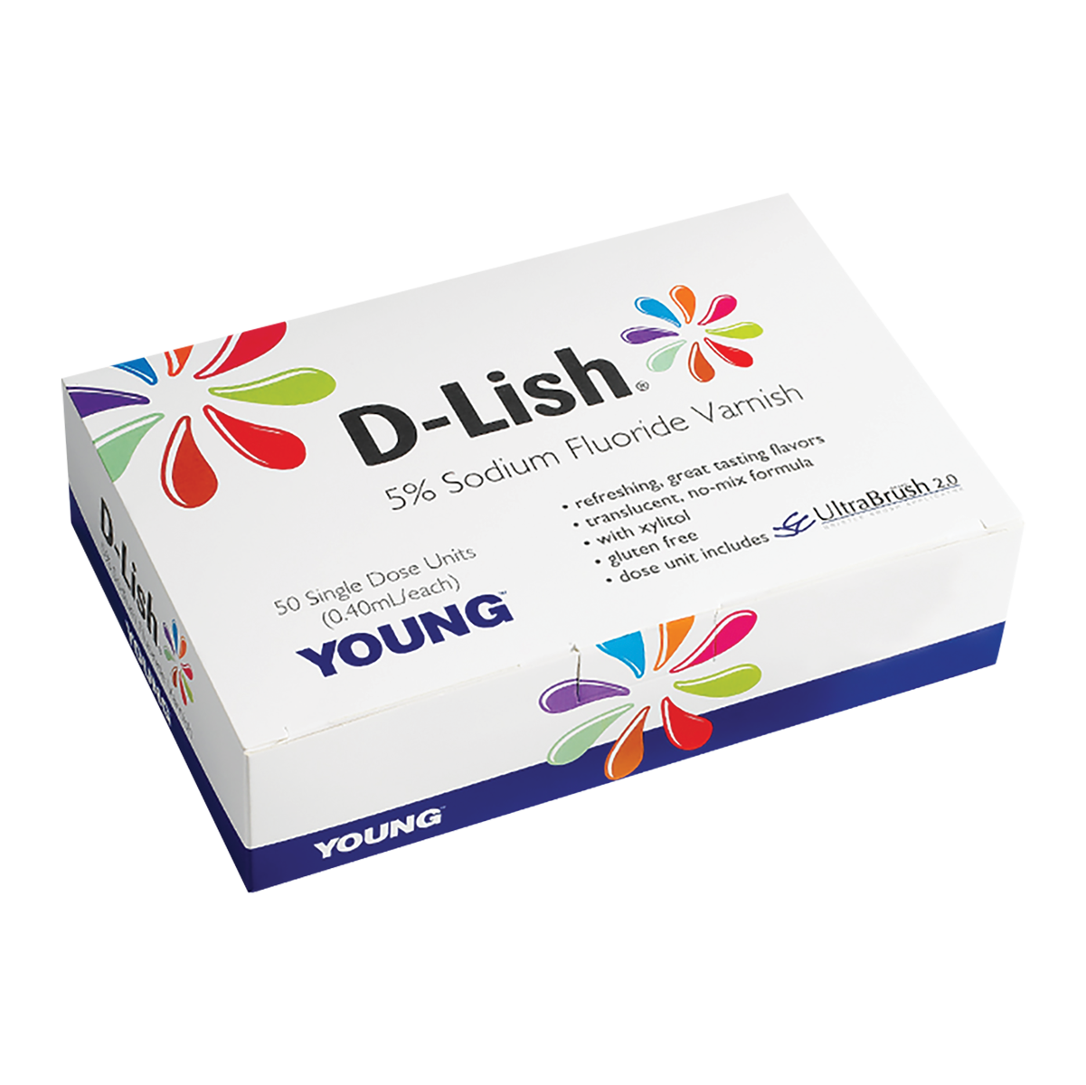 Young D-Lish 5% Sodium Fluoride Varnish