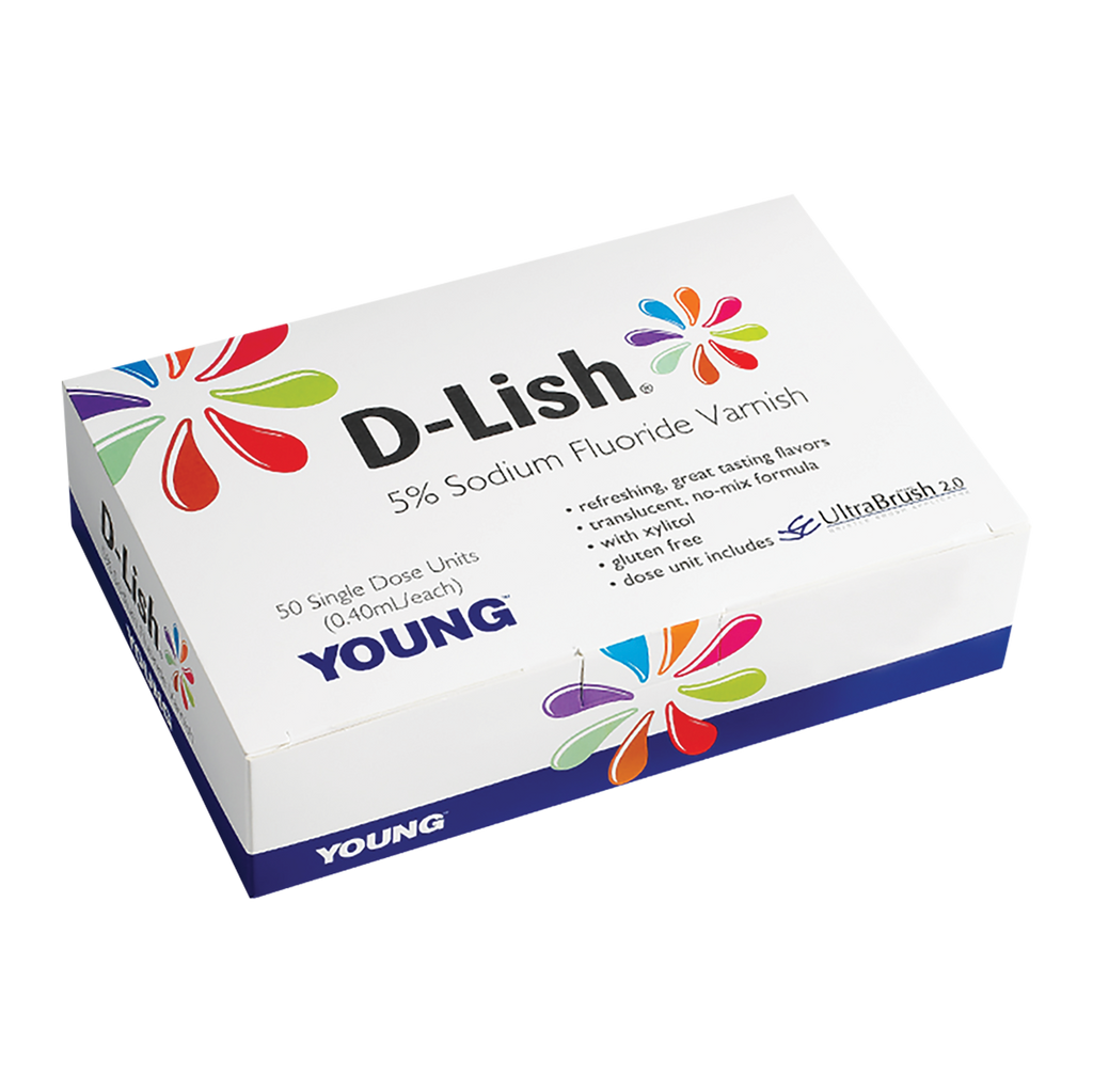 Young D-Lish 5% Sodium Fluoride Varnish