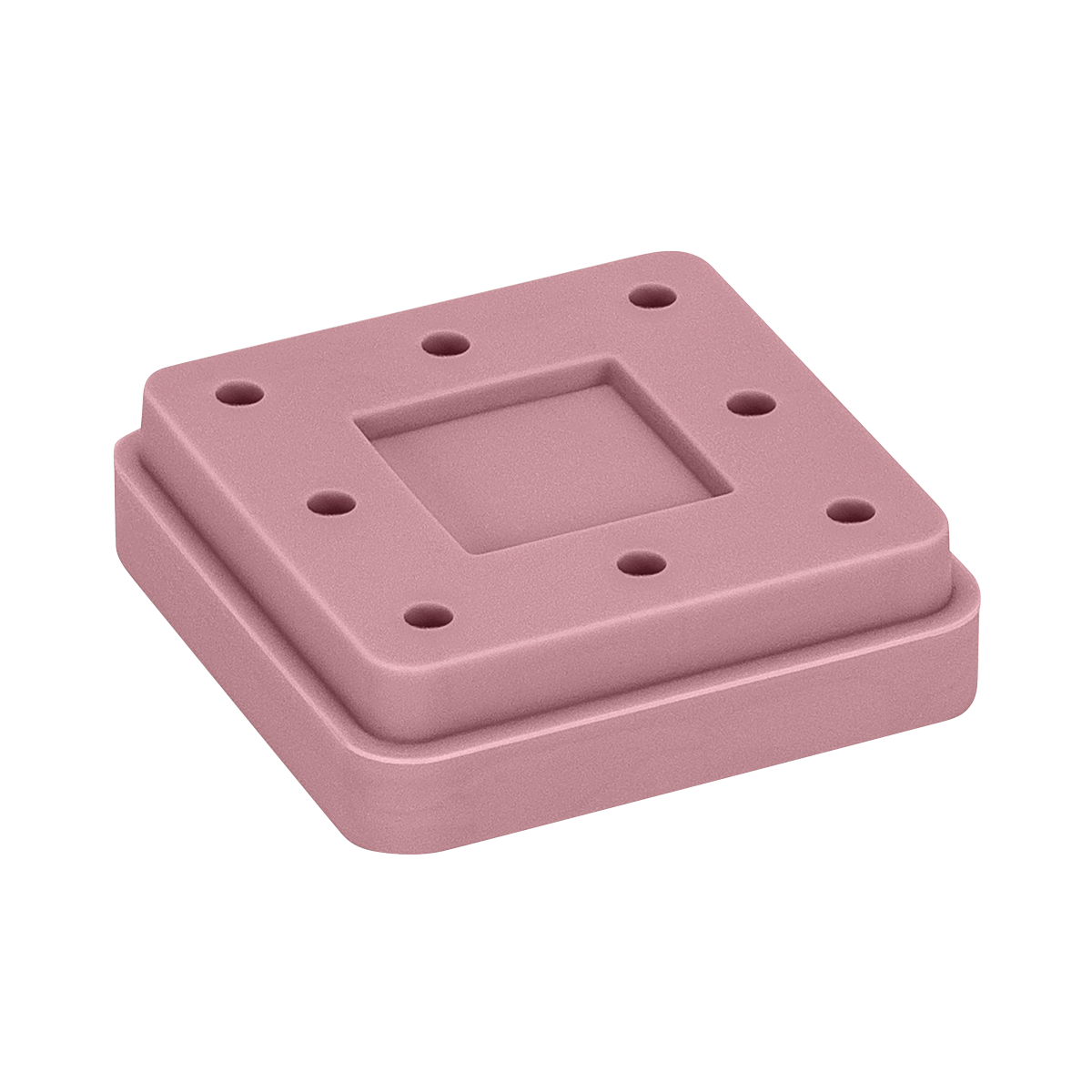 Mauve Colored Bur Holder
