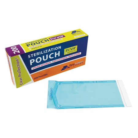 Plasdent Sterilization Pouches (5.25" x 10")