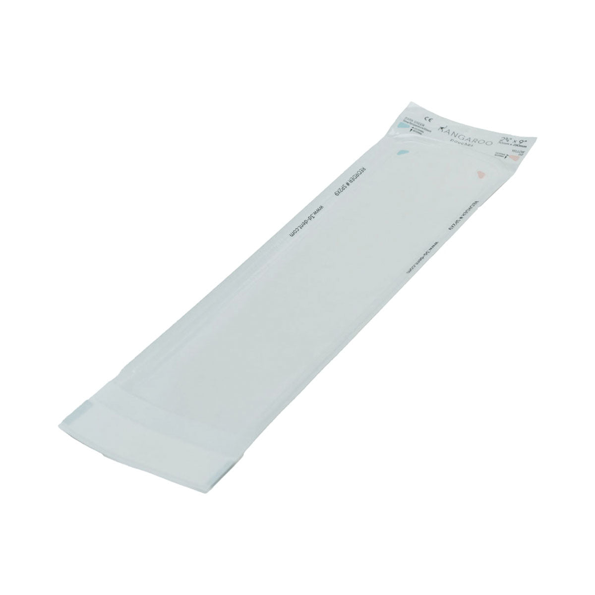 Kangaroo 2.75" x 9" Self-Seal Sterilization Pouch