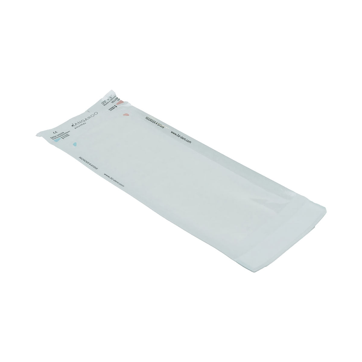 Kangaroo 3.5" x 9" Self-Seal Sterilization Pouch