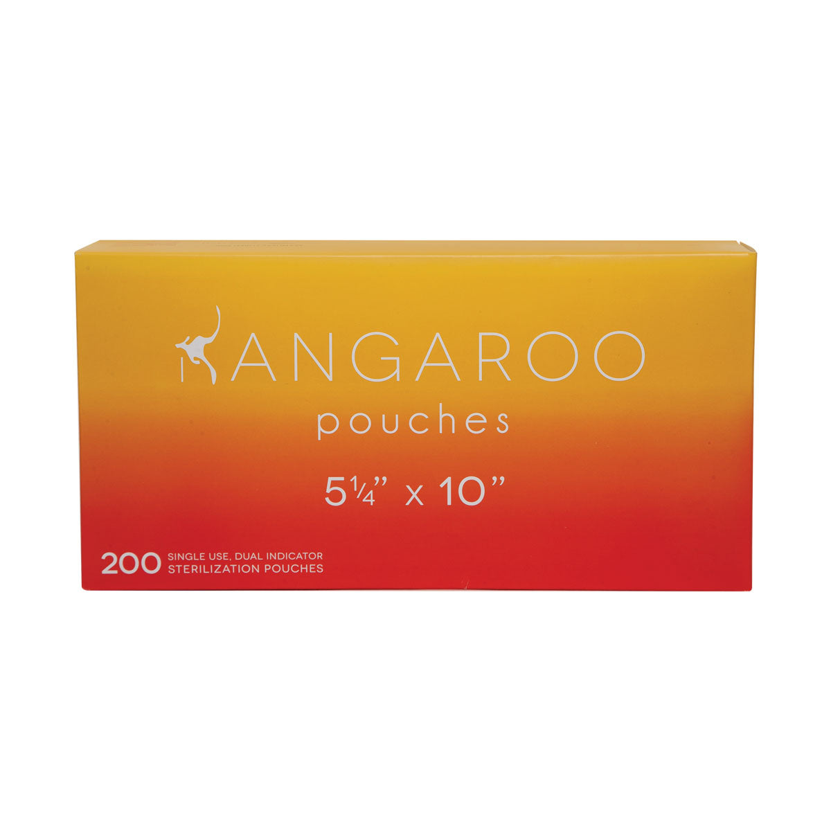 Kangaroo 5.25" x 10" Self-Seal Sterilization Pouches (Case)