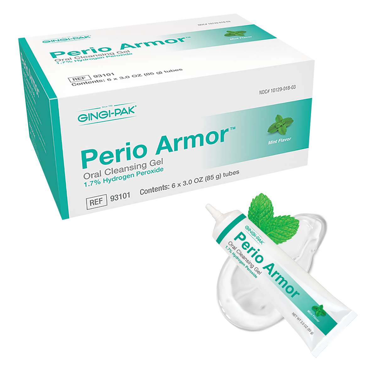 Mint Flavored Oral Gel