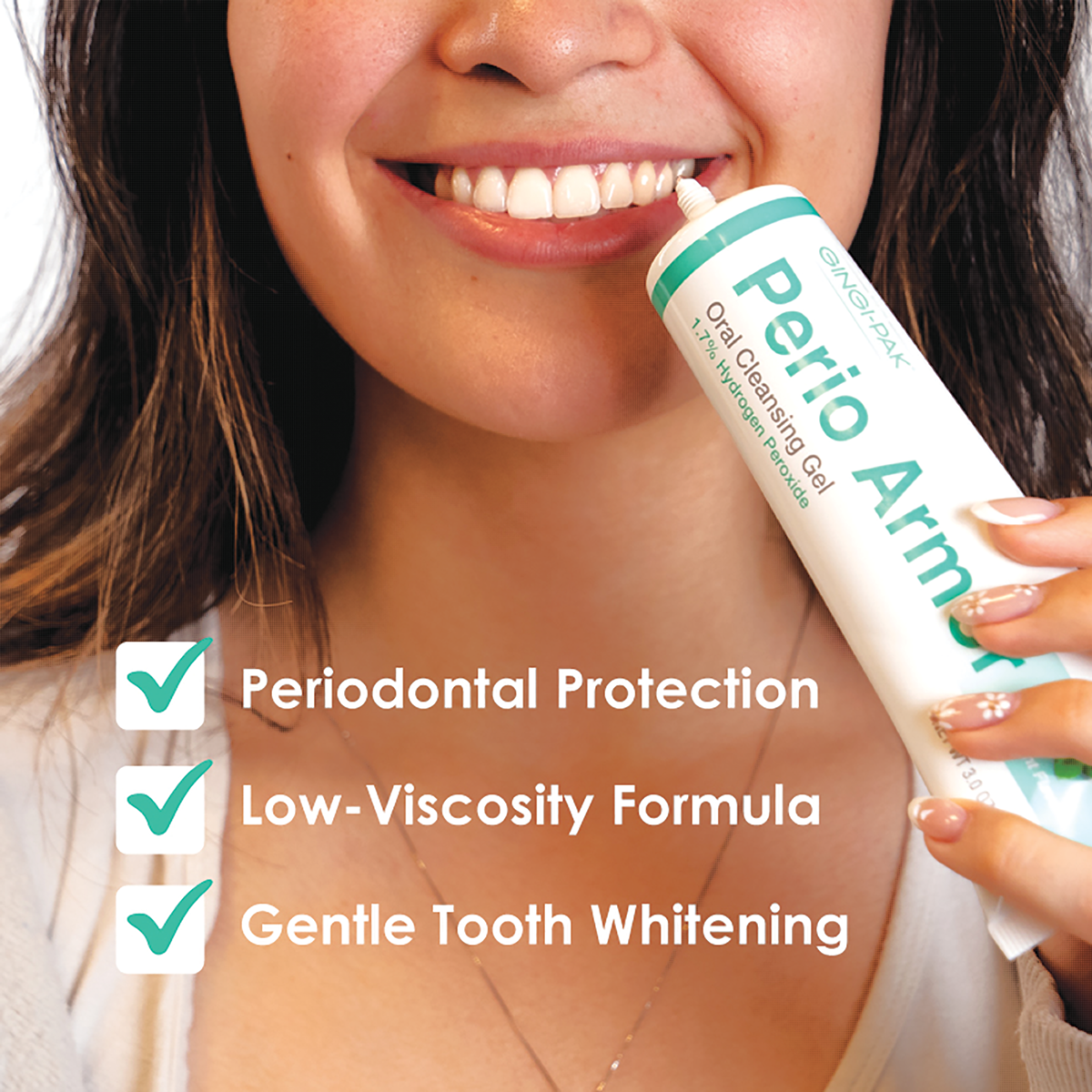 Perio Armor 1.7% HP Oral Cleansing Gel Features