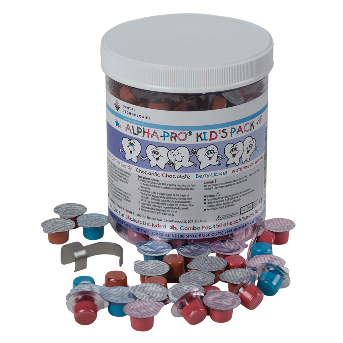 Alpha-Pro Prophy Paste Kids – American Dental Accessories, Inc.