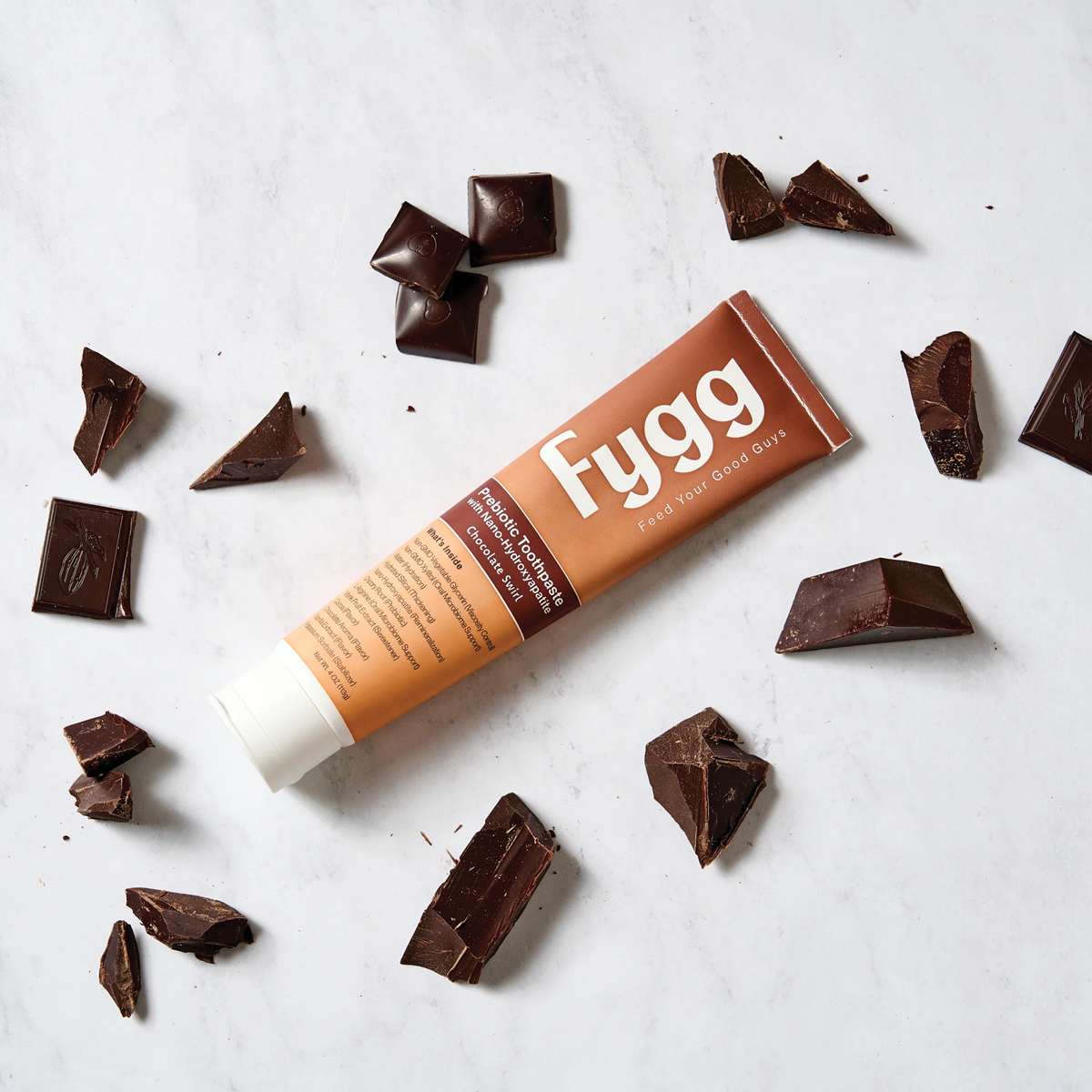 Fygg Nano-Hydroxyapatite Toothpaste - Chocolate Swirl