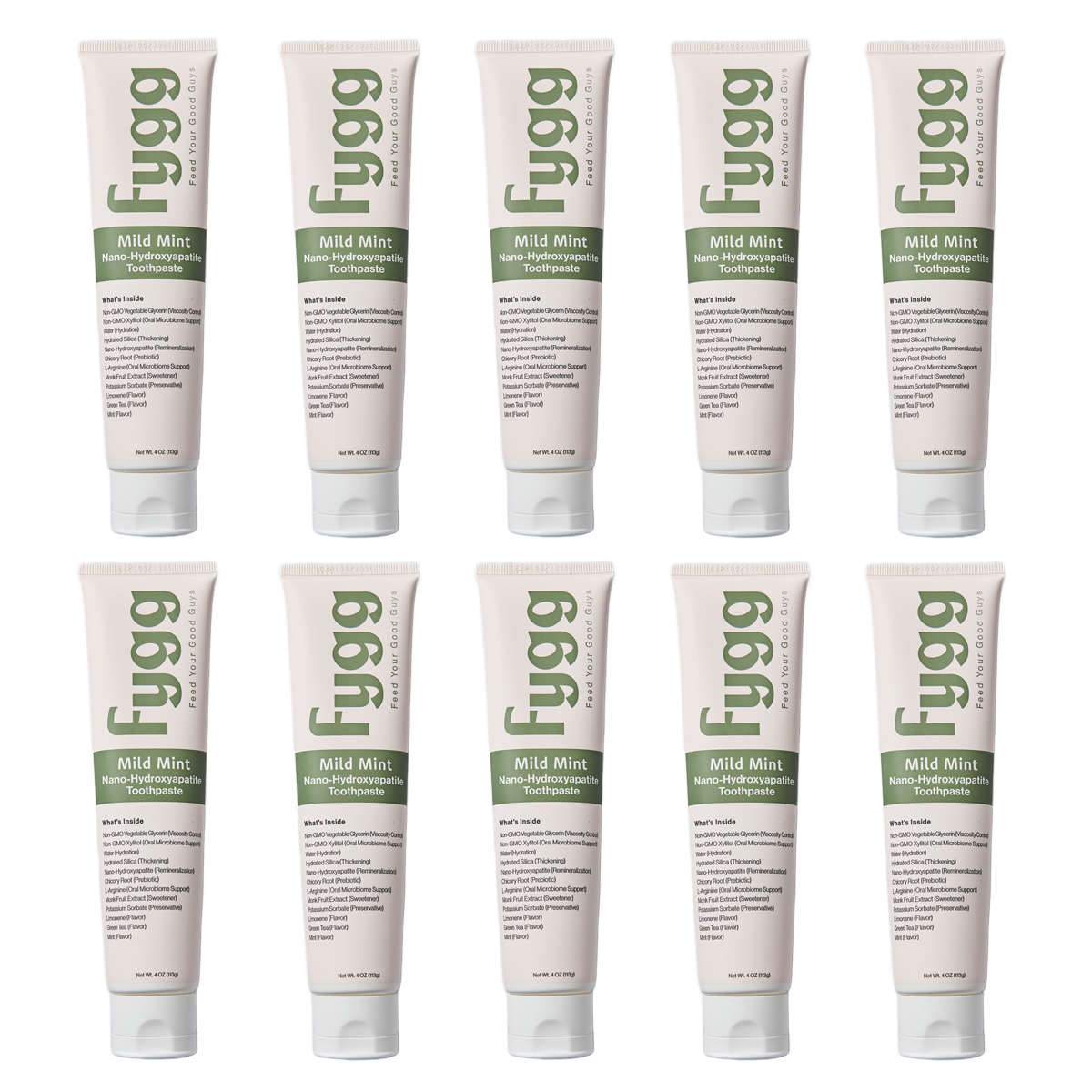 Pkg. of 10 Toothpaste