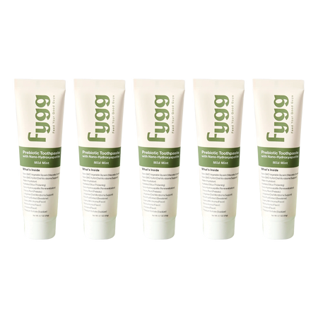 Pkg. of 5 Mint Travel-Sized Fygg Toothpastes