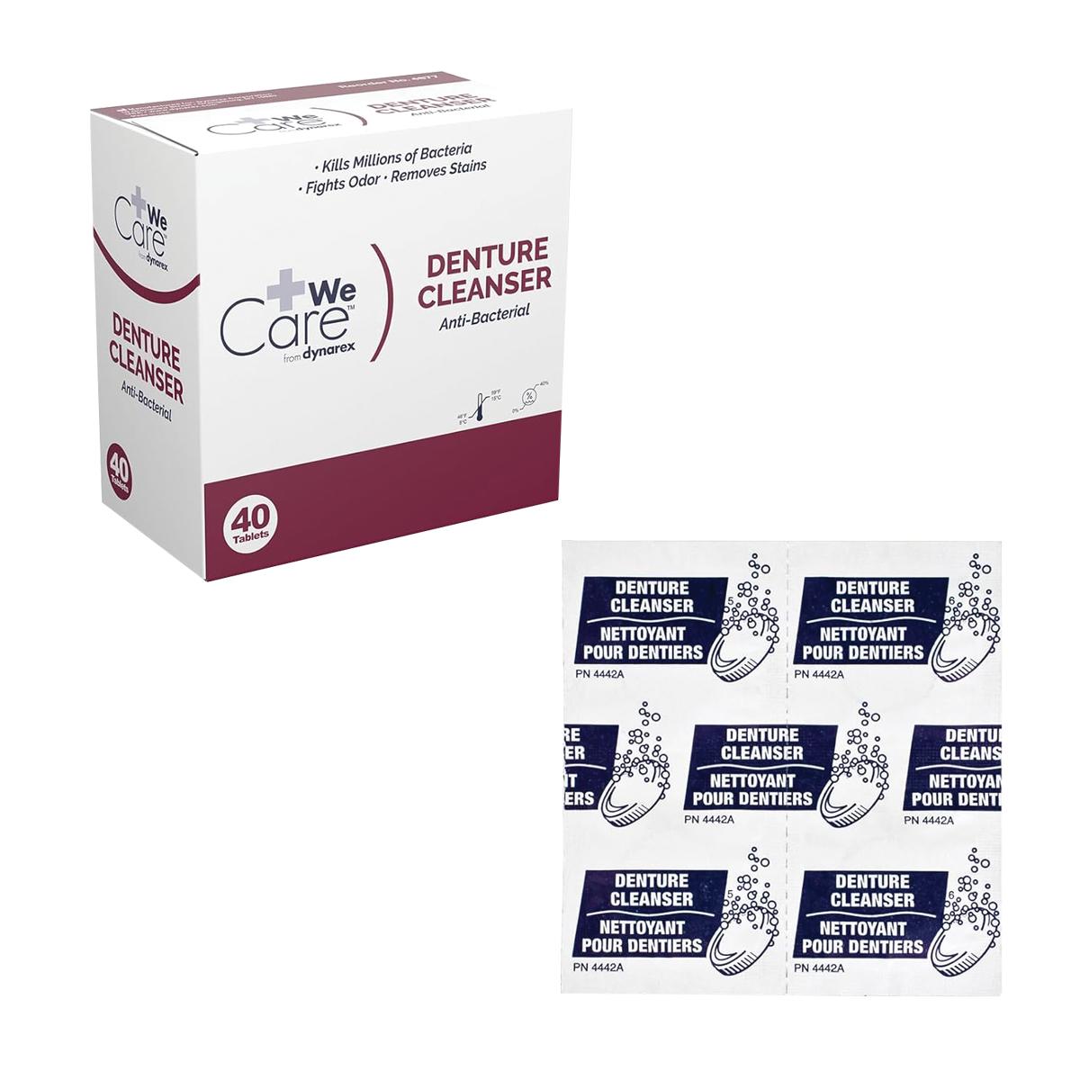 Dynarex Denture Cleaning Tablets