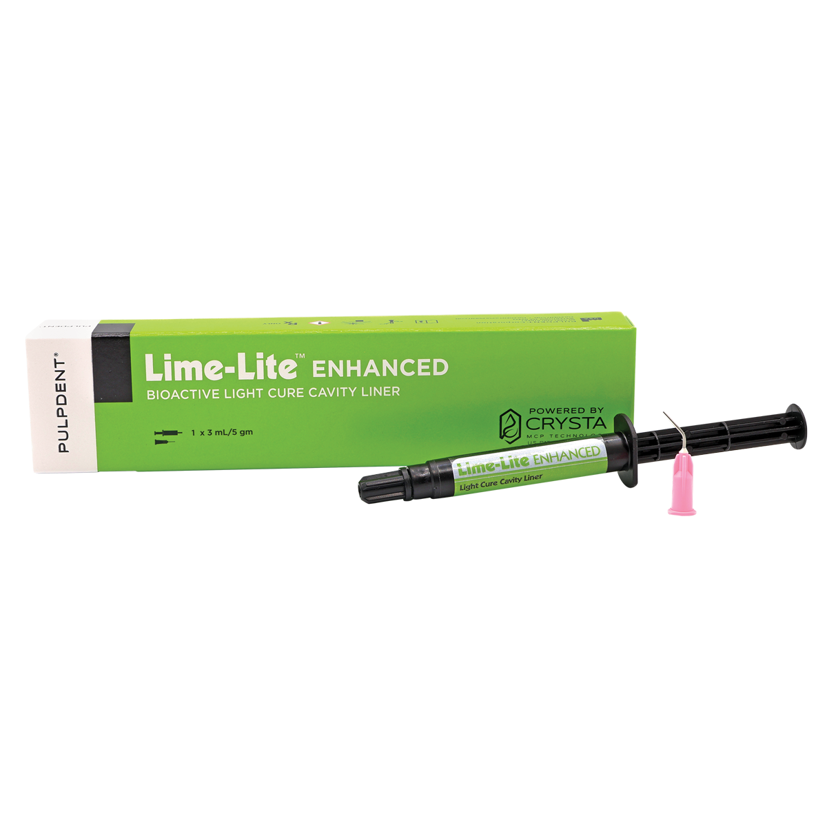 Pulpdent Lime-Lite Enhanced Cavity Liner (3 mL)