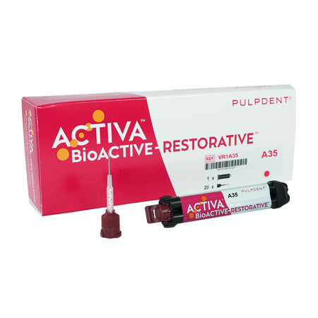 Pulpdent Activa BioACTIVE Restorative (Refill Kit) in Shade 3.5