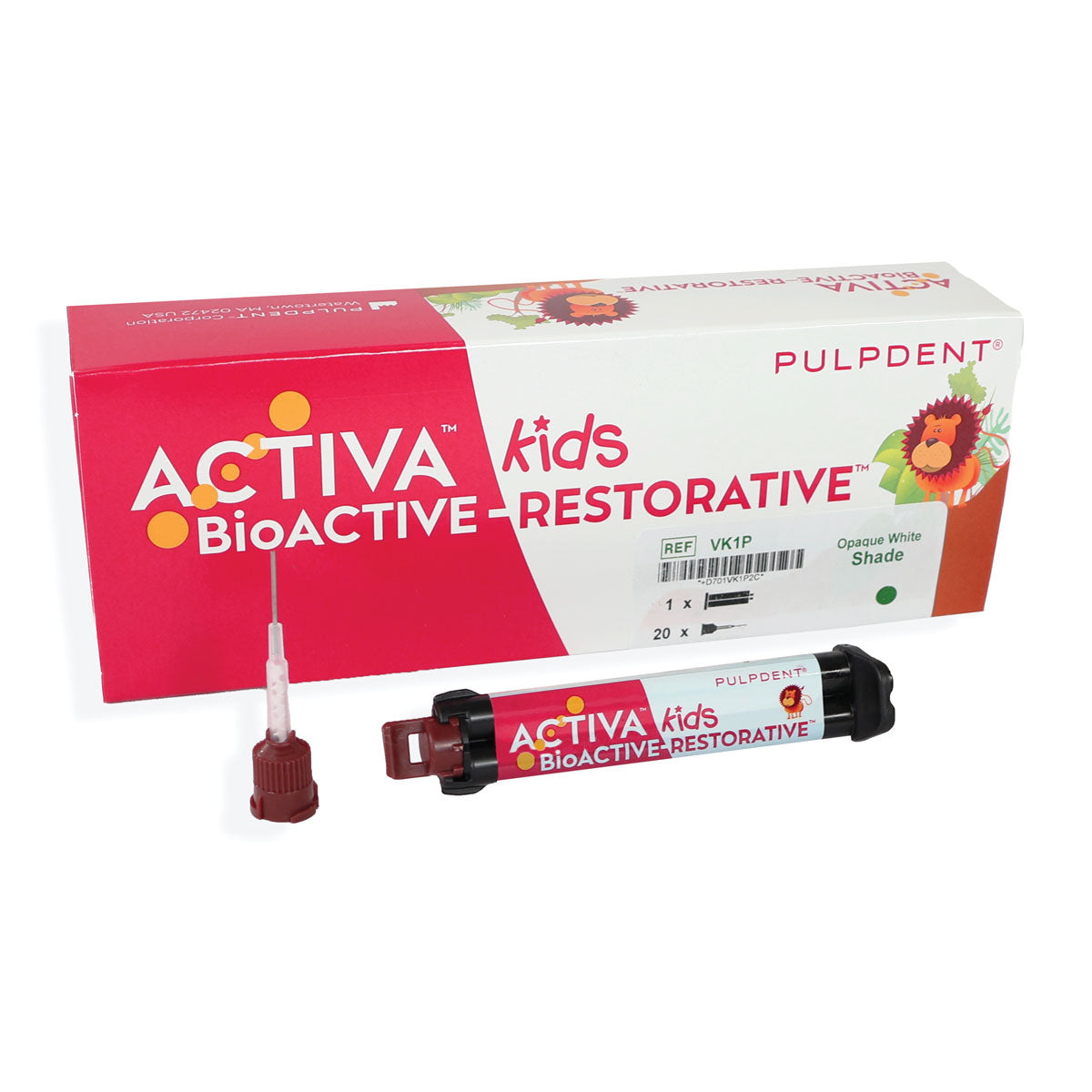 Pulpdent Activa KIDS BioACTIVE-Restorative (Refill Kit)