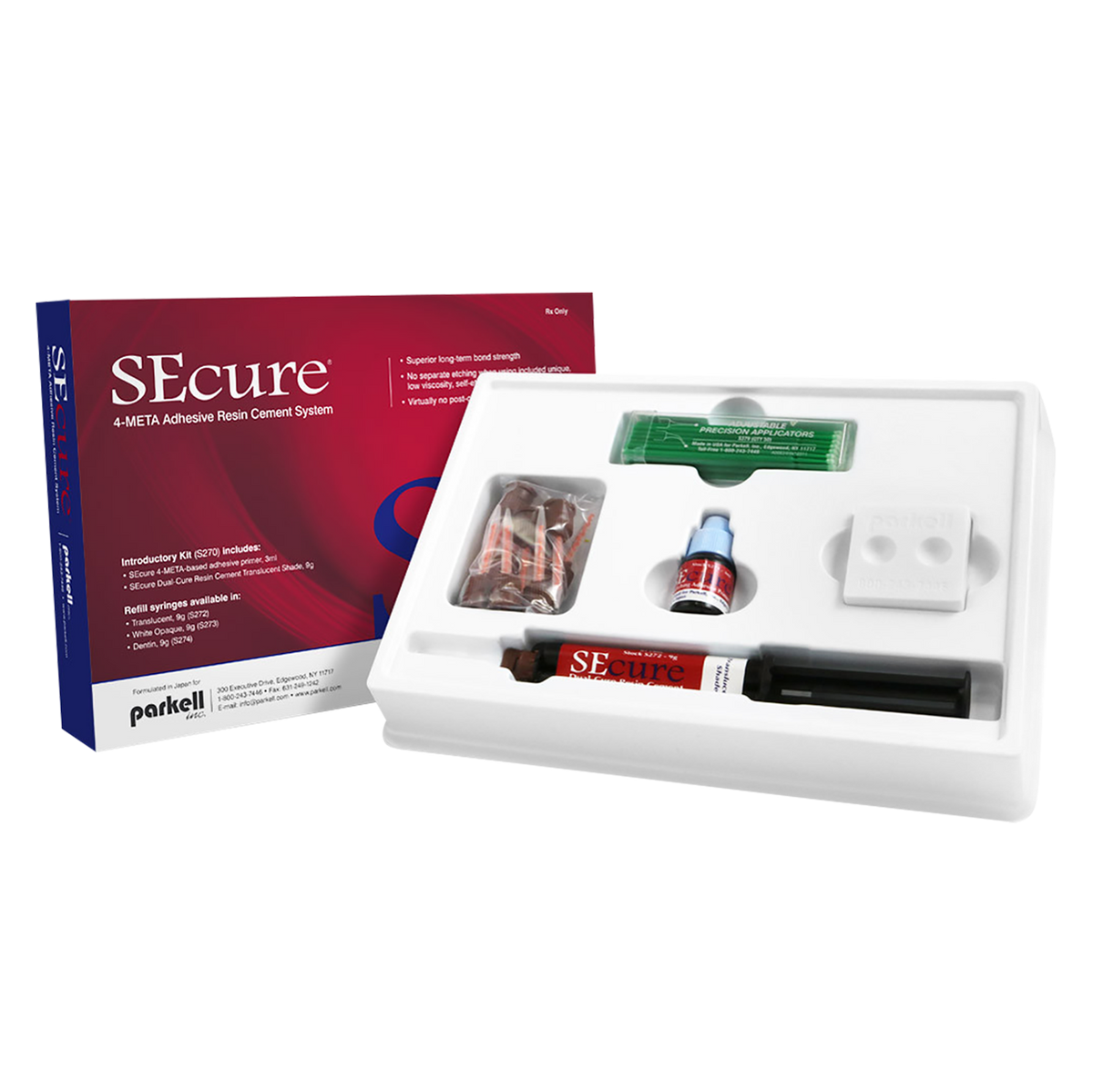 Ruby Parkell Parkell SEcure Resin Cement - American Dental Accessories, Inc.