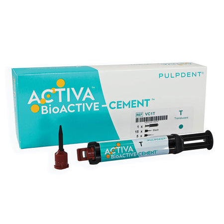 Pulpdent ACTIVA BioACTIVE-CEMENT in Shade Translucent