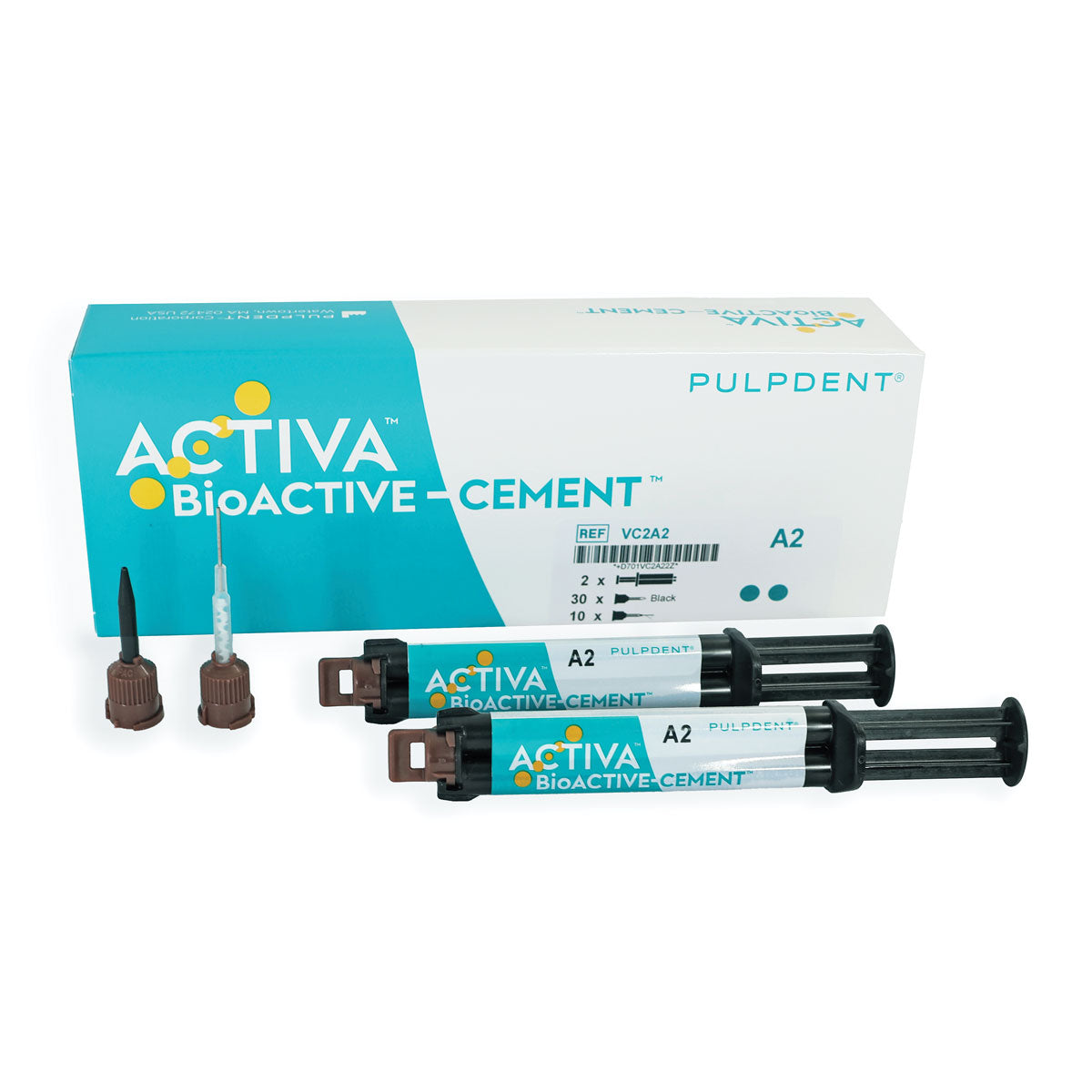 Pulpdent ACTIVA BioACTIVE-CEMENT (Value Refill) in Shade A2