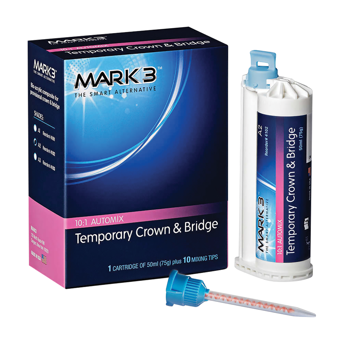 MARK3 Temporary Crown & Bridge Material
