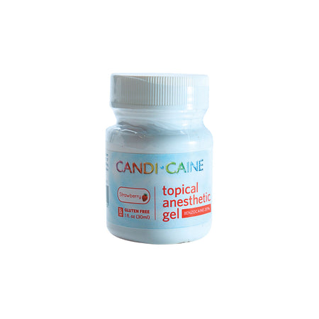 Strawberry Flavored Candi-Caine Topical Anesthetic Gel