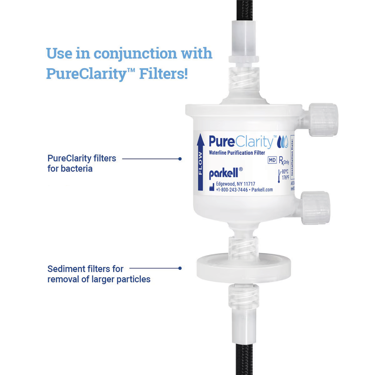 Use With Scaler Filters to Remove Larger Particles