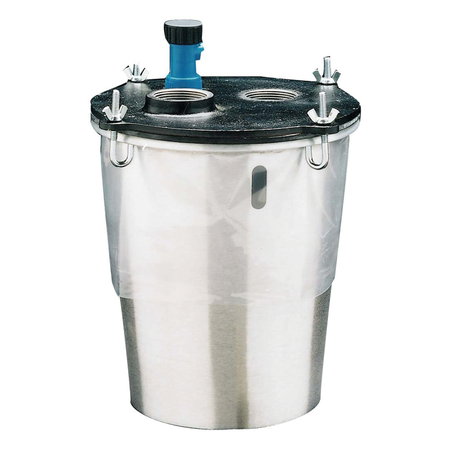 Metal Plaster Trap Shown With a Poly Liner