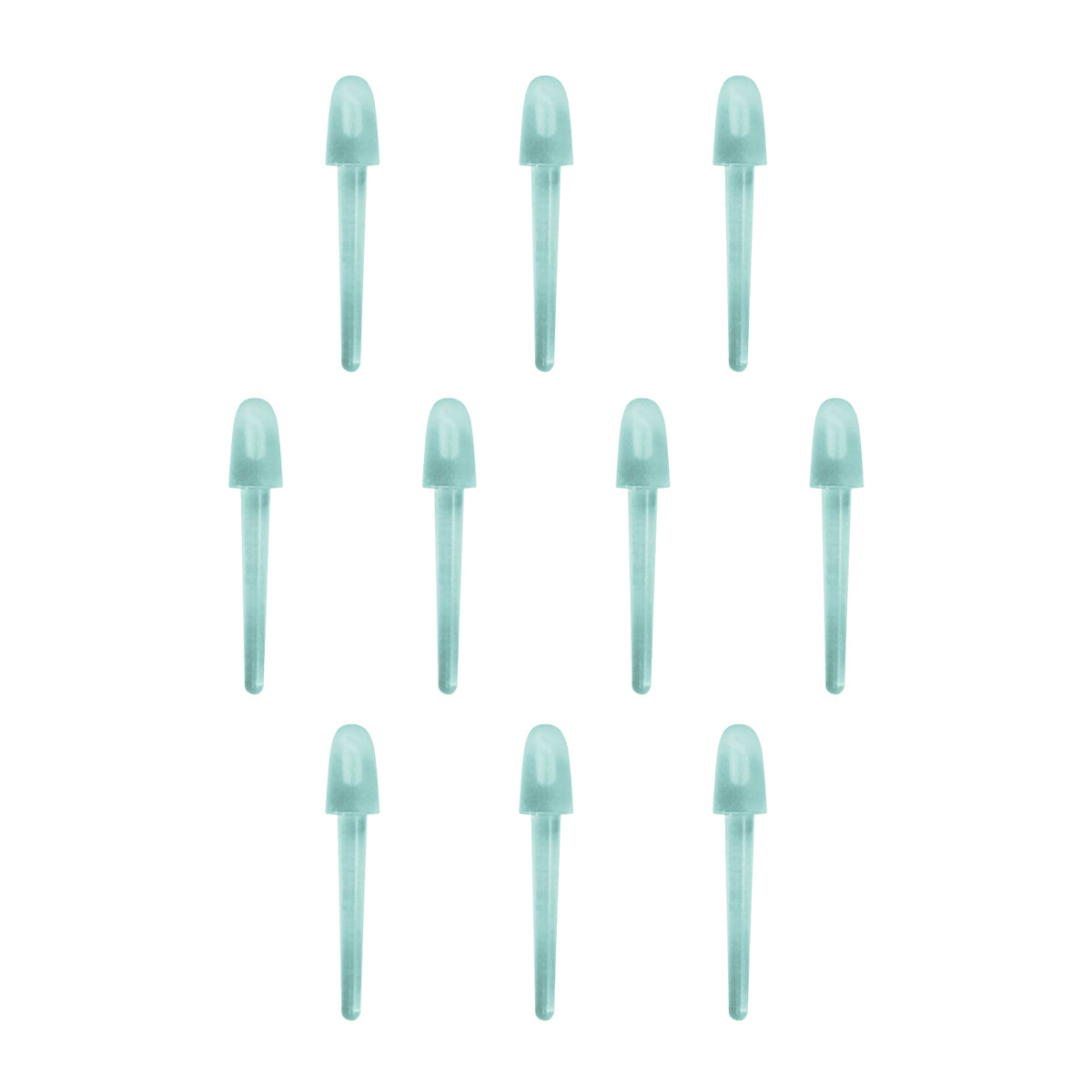 Package of 10 Parkell C-I Plastic Burn-Out Posts