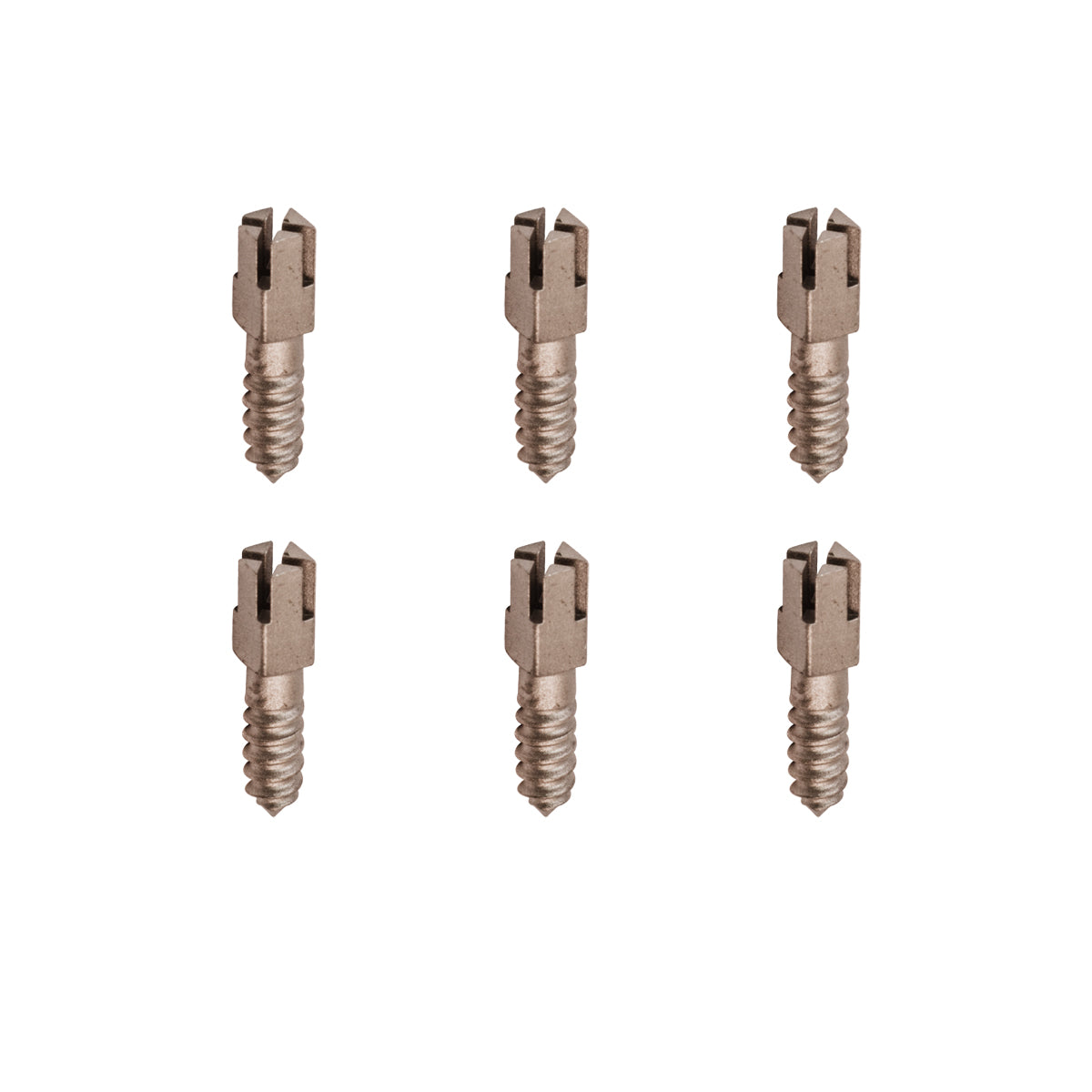 Package of 6 Titanium Composite Head Endo Screw Posts (8 mm)