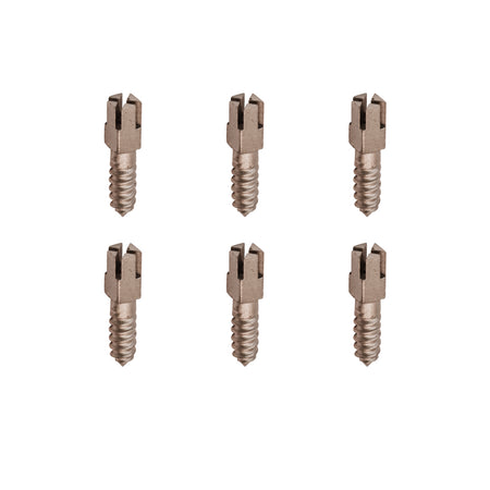 Package of 6 Titanium Composite Head Endo Screw Posts (8 mm)