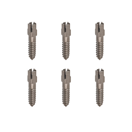 Package of 6 Titanium Composite Head Endo Screw Posts (9.5 mm)