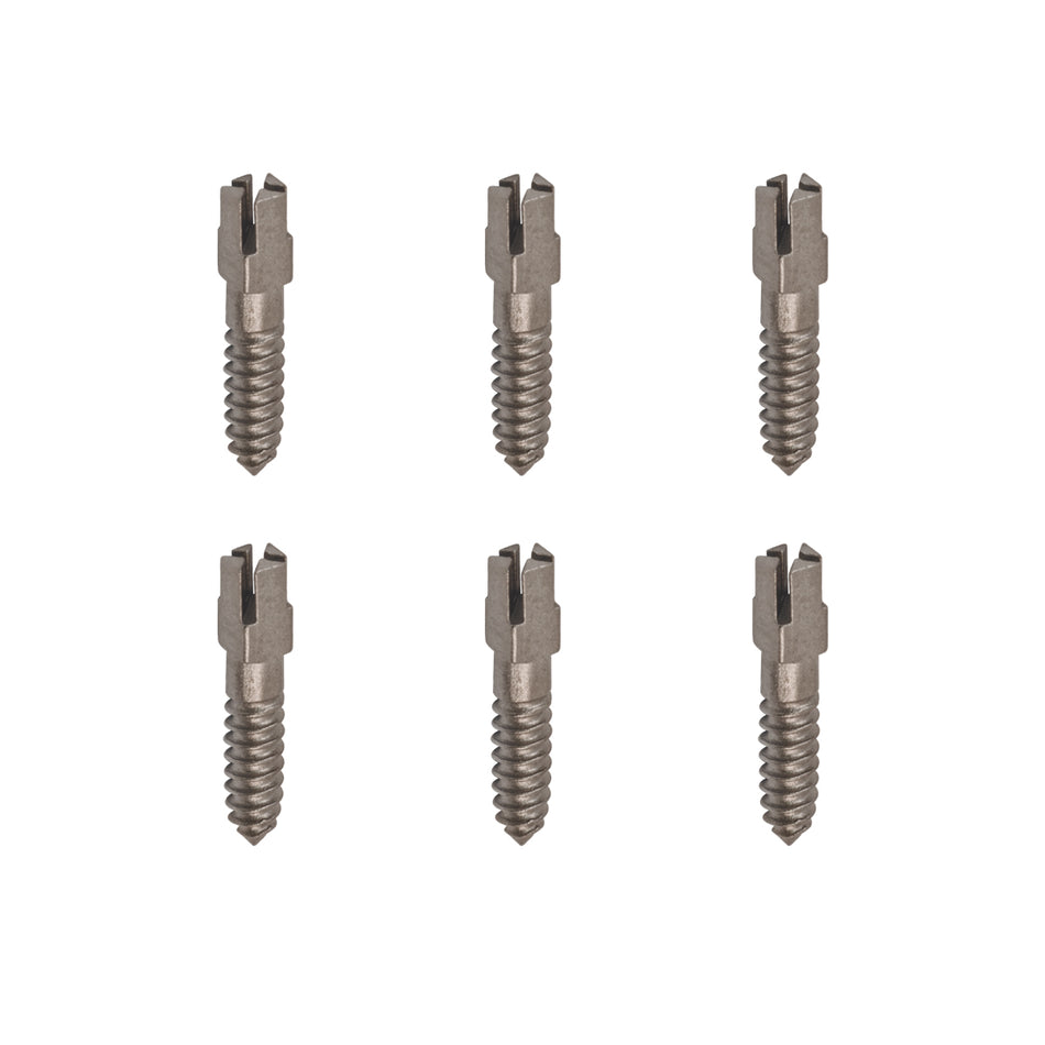 Package of 6 Titanium Composite Head Endo Screw Posts (9.5 mm)